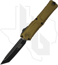 Microtech Gen III Combat Troodon 1144-1OD - Tanto Edge, Black, OD Green Aluminum
