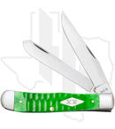 W.R. Case Trapper 11440 - Bright Green Bone, Gator Jig (6254 SS)