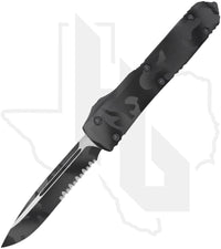 Microtech Signature Series Ultratech 121-2UCS - Single Edge, Urban Camo