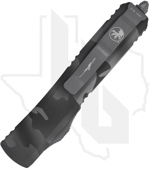 Microtech Signature Series Ultratech 121-2UCS - Single Edge, Urban Camo