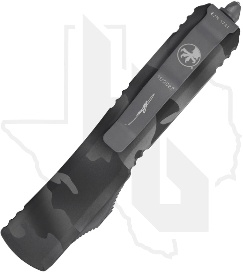 Microtech Signature Series Ultratech 121-2UCS - Single Edge, Urban Camo