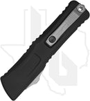 Microtech Signature Series Gen III Combat Troodon 1217-10APS - Interceptor, Apocalyptic, Black Aluminum