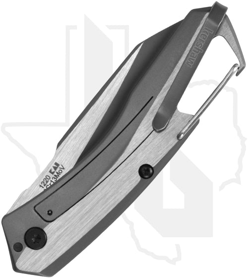Kershaw Reverb 1220 - Black G-10, Carbon Fiber, Stainless Steel, TiCN