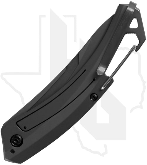 Kershaw Reverb XL 1225 - Blue G-10, Carbon Fiber, Stainless Steel, TiCN