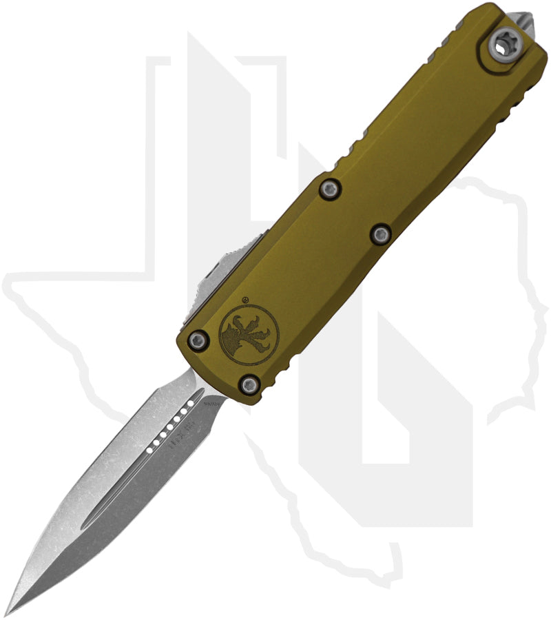 Microtech Gen III UTX-85 1232-10APOD - Double Edge, Apocalyptic, Standard, OD Green