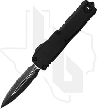 Microtech Gen IV UTX-85 12324-3T - Double Edge, Black Tactical