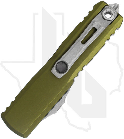 Microtech Gen IV UTX-85 12334-10APOD - Tanto Edge, Apocalyptic, OD Green