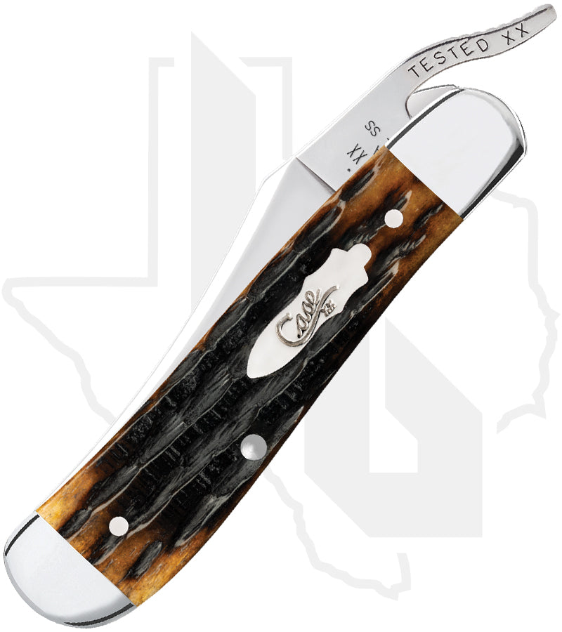 W.R. Case RussLock 12773 - Molasses Bone, Kinfolks Jig (61953L SS)