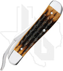W.R. Case RussLock 12773 - Molasses Bone, Kinfolks Jig (61953L SS)