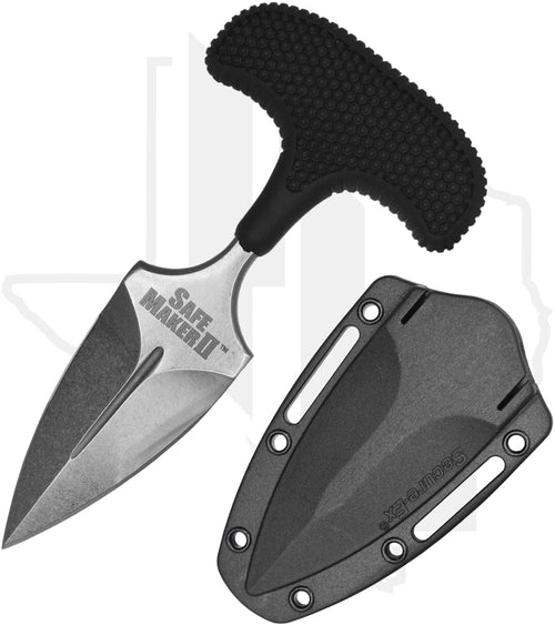Cold Steel Safe Maker II 12DCST - Black Kray-Ex, Stonewashed