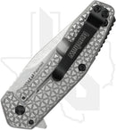 Kershaw Cathode 1324 - Stainless Steel, Stonewashed