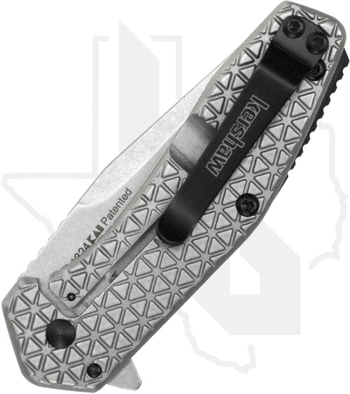 Kershaw Cathode 1324 - Stainless Steel, Stonewashed