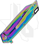 Kershaw Misdirect 1365RBW - Stainless Steel, Rainbow PVD
