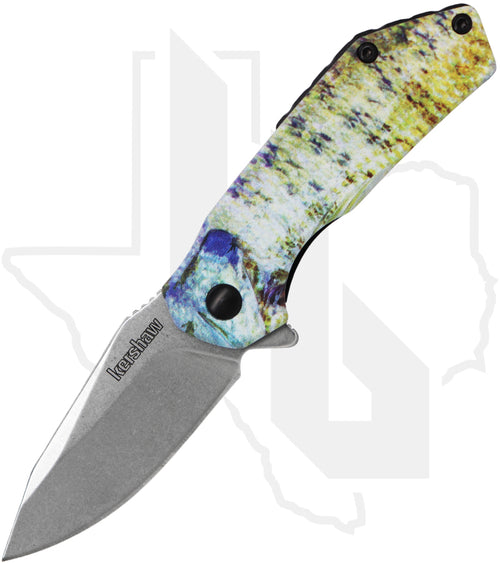 Kershaw Valve 1375BG - Bluegill CCI Stainless Steel, Stonewashed