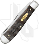 W.R. Case Trapper 14000 - Black Curly Oak Wood, Smooth (7254 SS)