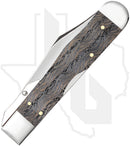 W.R. Case Cheetah Cub 14013 - Black Curly Oak Wood, Smooth (711 1/2L SS)