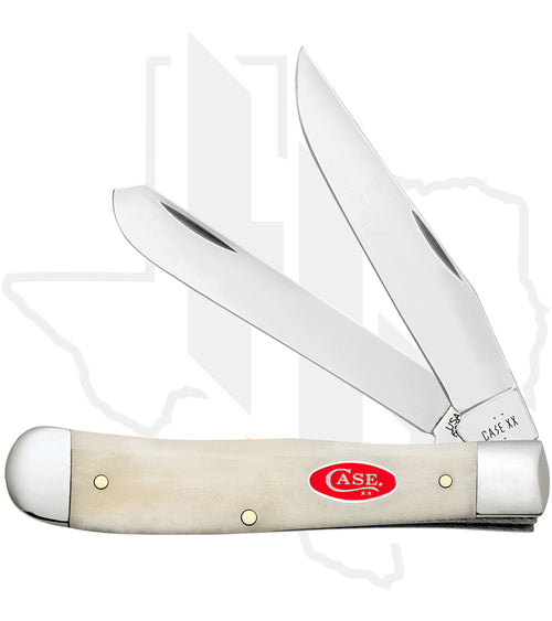 W.R. Case Trapper 14020 - Natural Bone, Smooth (6254 SS)