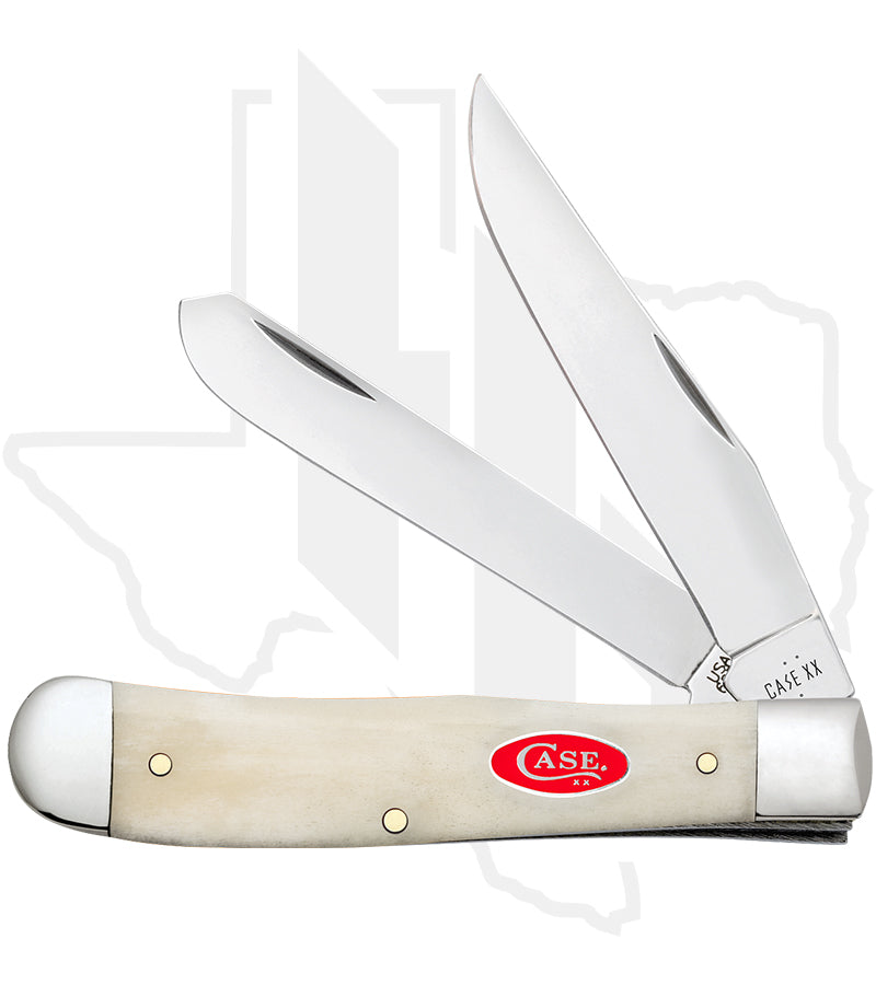 W.R. Case Trapper 14020 - Natural Bone, Smooth (6254 SS)