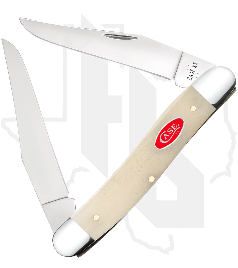 W.R. Case Muskrat 14022 - Natural Bone, Smooth (MUSKRAT SS)