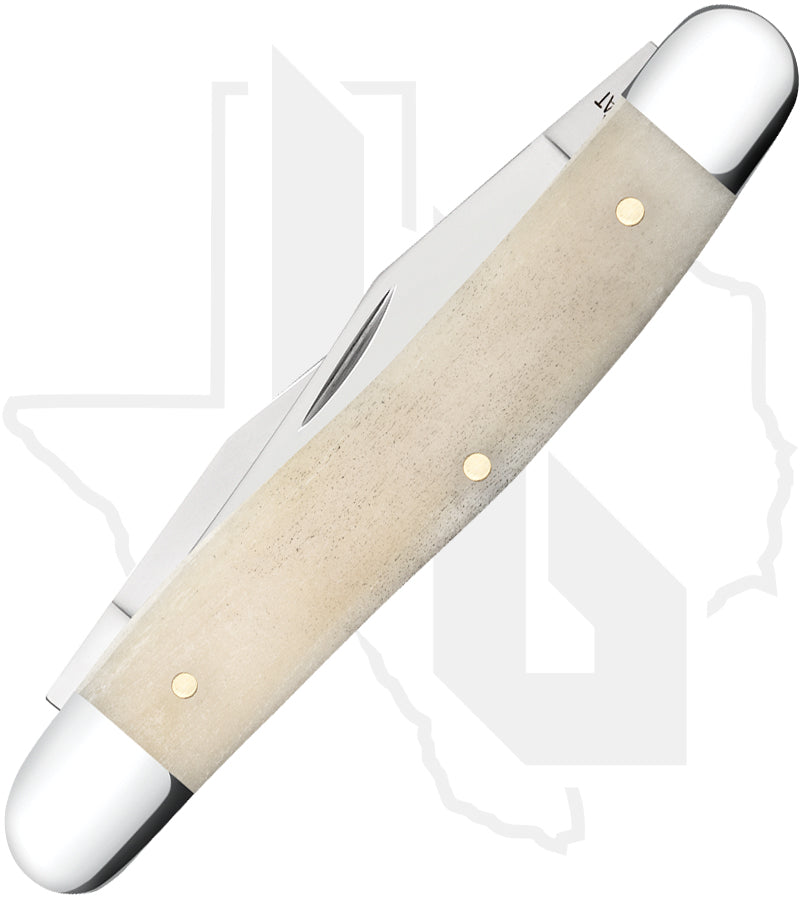 W.R. Case Muskrat 14022 - Natural Bone, Smooth (MUSKRAT SS)