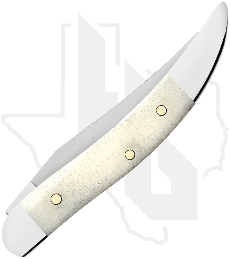 W.R. Case Small Texas Toothpick 14024 - Natural Bone, Smooth (610096 SS)