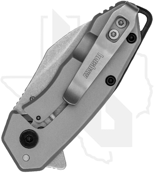 Kershaw Rate 1408 - Stainless Steel, Stonewashed