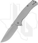 Kershaw Scour 1416 - Stainless Steel, Bead Blasted