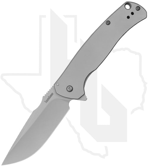 Kershaw Scour 1416 - Stainless Steel, Bead Blasted