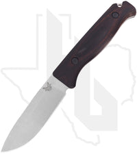 Benchmade Hunt Class Saddle Mountain Skinner 15002 - Stabilized Wood, Stonewashed