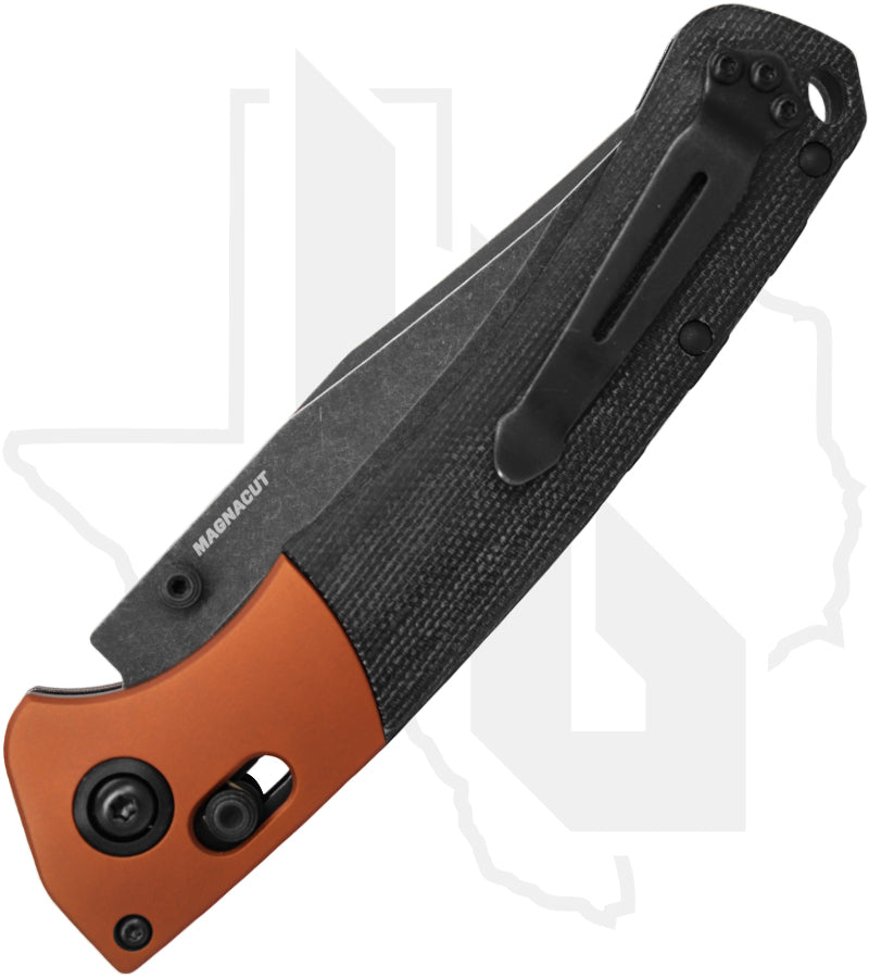 Benchmade Hunt Class Crooked River 15080BK-04 - Black Micarta, Copper