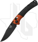 Benchmade Hunt Class Mini Crooked River 15085BK-04 - Black Micarta, Burnt Copper Aluminum, DLC Battlewashed