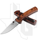 Benchmade Hunt Class SlipRidge 15090 - Stabilized Wood, Stonewashed
