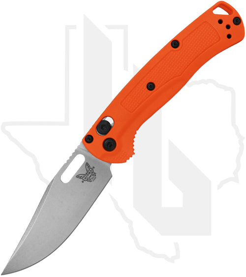Benchmade Hunt Class Mini Taggedout 15533 - Orange Grivory, Stonewashed