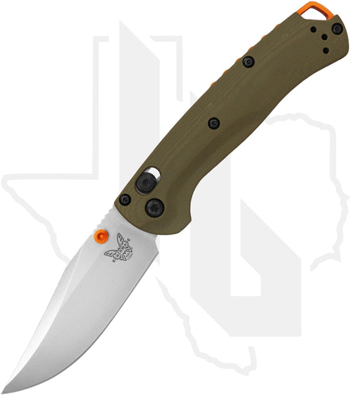 Benchmade Hunt Class Mini Taggedout 15534 - OD Green G-10, Stonewashed
