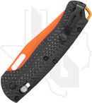 Benchmade Hunt Class Taggedout 15535OR-01 - Carbon Fiber, Orange Cerakote