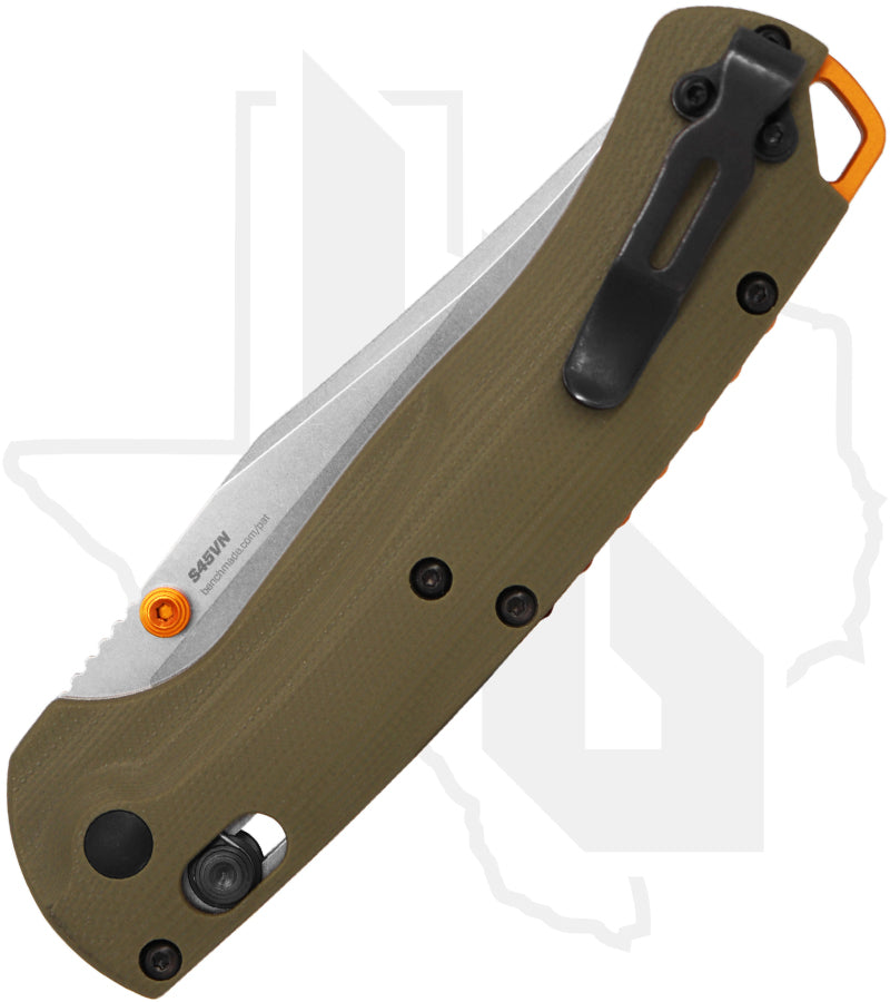 Benchmade Hunt Class Taggedout 15536 - OD Green, G-10