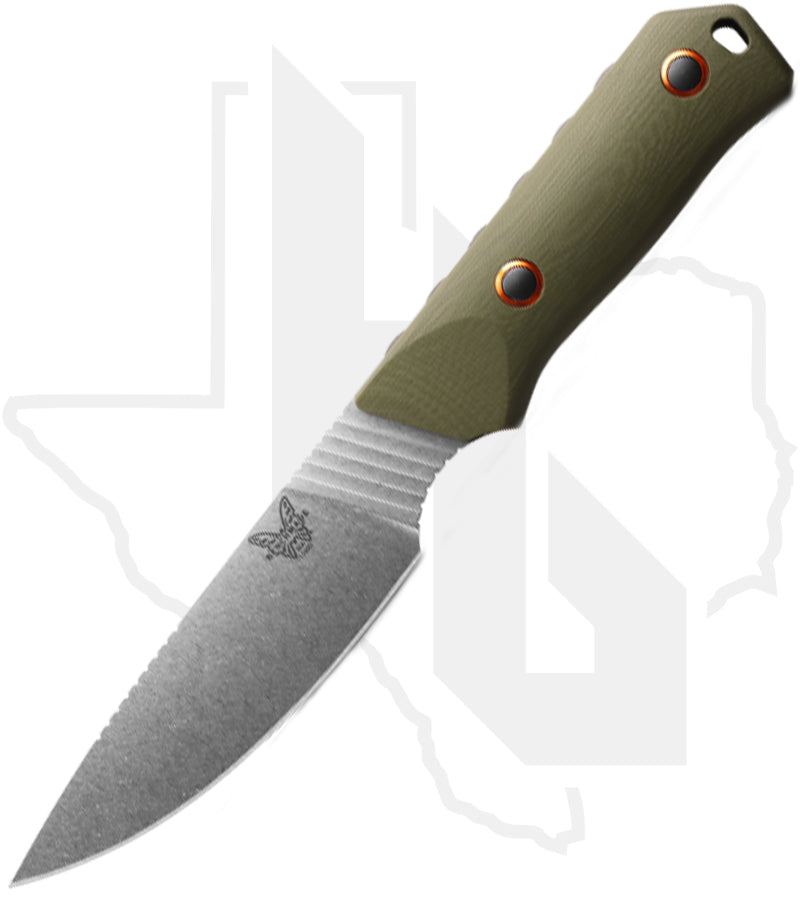 Benchmade Hunt Class Raghorn 15600-01 - OD Green, G-10