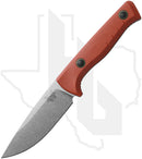 Benchmade Hunt Class SlipRidge Fixed 15650-01 - Rust Orange G-10, Stonewashed