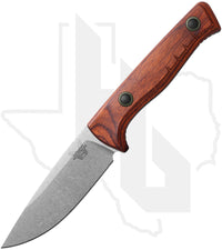Benchmade Hunt Class SlipRidge Fixed 15650 - Stabilized Wood, Stonewashed
