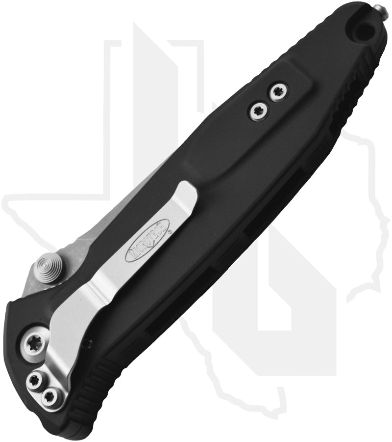 Microtech Socom Elite 160-10AP - Single Edge, Apocalyptic, Black Aluminum
