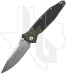 Microtech Socom Elite 160-10OD - Single Edge, Stonewashed, OD Green Aluminum