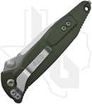 Microtech Socom Elite 160-10OD - Single Edge, Stonewashed, OD Green Aluminum