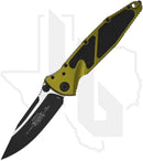Microtech Socom Elite 160-1OD - Single Edge, Black, OD Green Aluminum