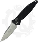 Microtech Socom Elite Auto 160A-10 - Stonewash, Black
