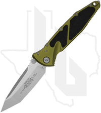 Microtech Socom Elite 161-10OD - Tanto Edge, Stonewashed, OD Green Aluminum