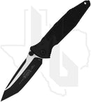 Microtech Socom Elite 161-1T - Tanto Edge, Black, Black Aluminum
