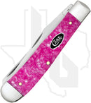 W.R. Case Trapper 16160 - Pink Crackle Kirinite, Smooth (10254 SS)