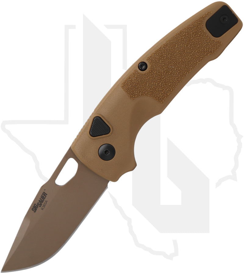 Hogue Knives SIG K365A M17 & M18 16331 - Coyote Tan Polyamide Nylon, Coyote Tan Cerakote