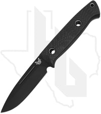 Benchmade Blue Class Bushcrafter Sibert 163BK - Carbon Fiber, Black Cerakote