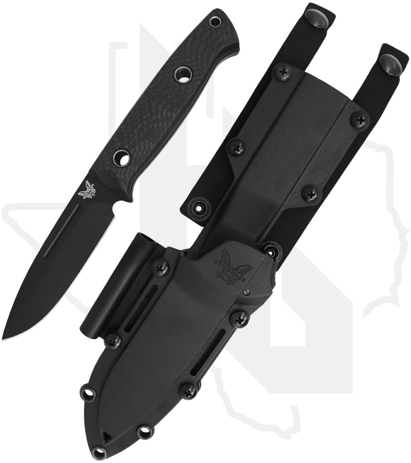 Benchmade Blue Class Bushcrafter Sibert 163BK - Carbon Fiber